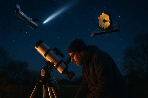 While NASA's Billion Dollar Telescopes Wait, Backyard Astronomers Are ...