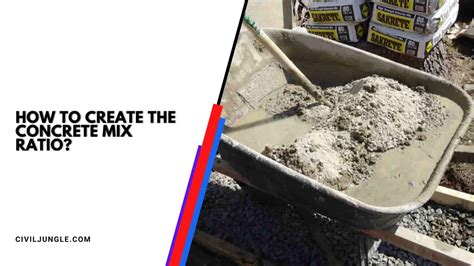 All About Concrete Mix Ratio | How Concrete Is Made | Concrete Mix ...