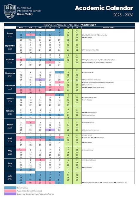 Vanderbilt Academic Calendar 2025-2026 - Free Printable Calendar