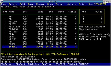 File List Example 的图像结果