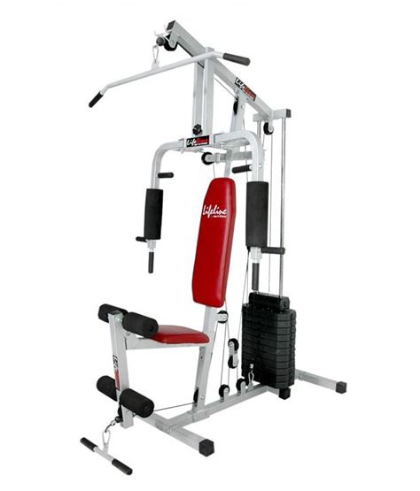 Lifeline Multi Home Gym With 150 Pound Weight Stack: Buy Online at Best ...