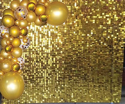 Buy Easy Setup 3D Shimmer Wall Backdrop Panel with Clear Grid Backing ...