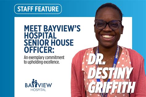 Dr. Destiny Griffith – Meet Bayview Hospital Senior House Officer ...