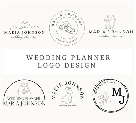 Wedding planner logo design | Honestweddingadvice.com