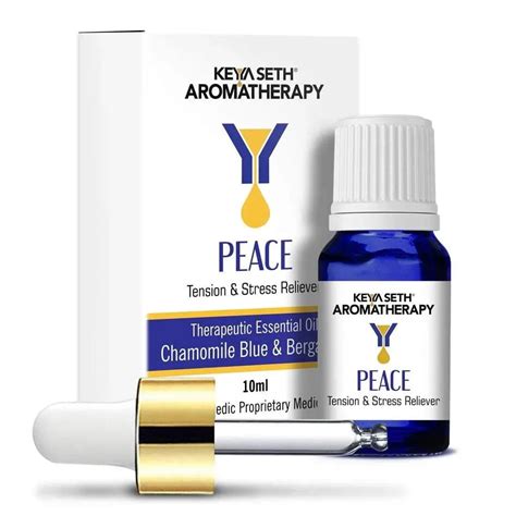 Peace - Tension & Stress Reliever- Natural Therapeutic Essential Oil ...