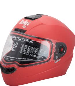 Steelbird SBA-1 Dashing Red Motorbike Helmet - Buy Steelbird SBA-1 ...