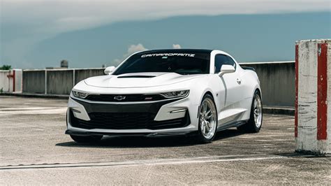 White Chevrolet Camaro White 4K 5K HD Cars Wallpapers | HD Wallpapers | ID #44475