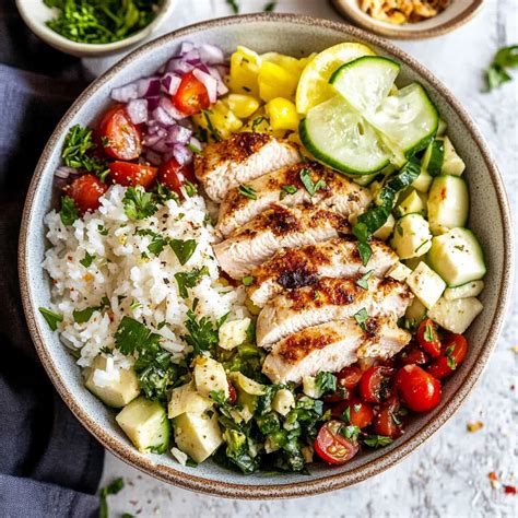 Mediterranean Chicken Bowls: Discover This Flavorful Recipe! - Skinny ...