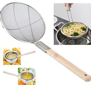 Heavy Duty Professional Standard Stainless Steel Deep Fry Net Spoon Oil ...