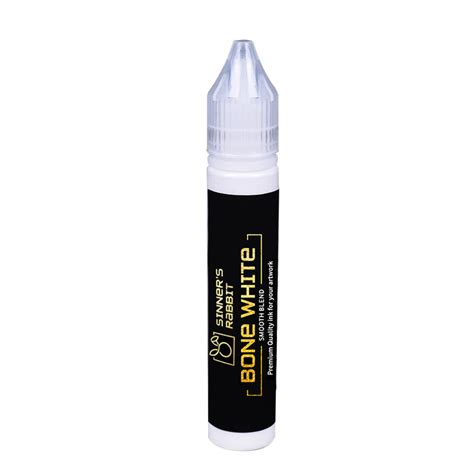 Sinner's Rabbit Bone White Tattoo Ink – Tattoo Gizmo