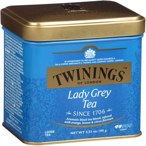 Twinings, Lady Grey Loose Tea, 3.53 oz (100 g) - iHerb