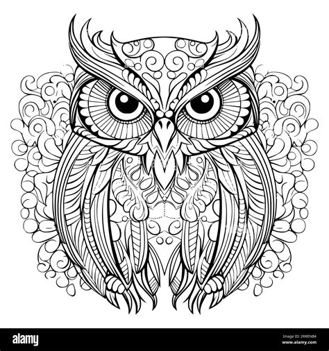 Owl Coloring Pages For Kids Printable