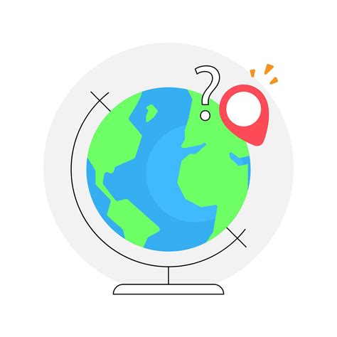 find location, specify and select country of origin concept illustration flat design vector ...