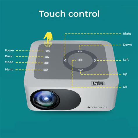 Zebronics PixaPlay 51 - LED Projector
