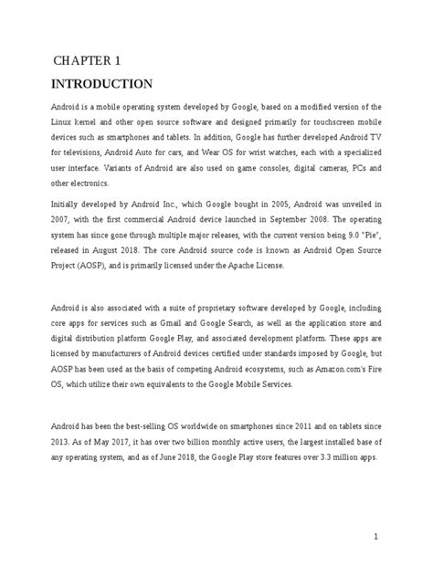 Image result for Android App Report Example