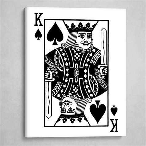King Of Spades Drawing