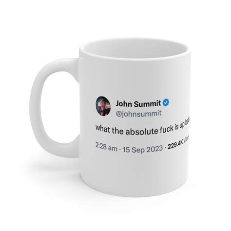 John Summit Mug, John Summit Twitter, Gift for Ravers, Gifts for ...