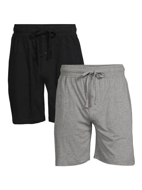 Hanes Men's Cotton Modal ComfortFlexFit Sleep Shorts, 2-Pack - Walmart.com