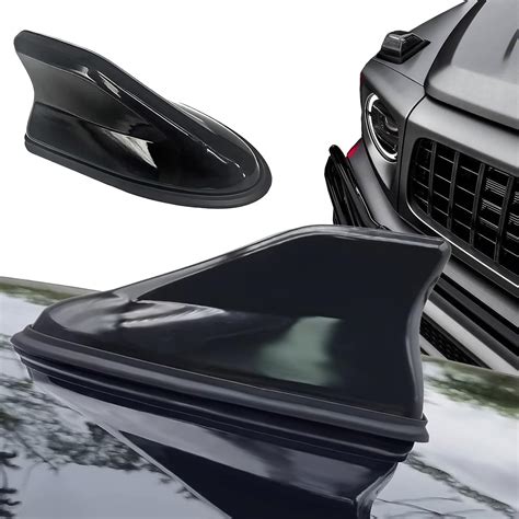 Yumfugu Pack-1 Car Shark Fin Antenna, AM FM Radio Signal India | Ubuy