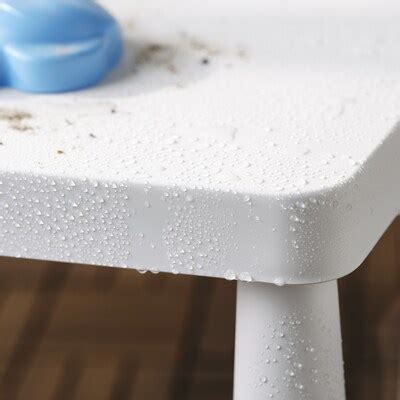 MAMMUT children's table, in/outdoor white, 77x55 cm (303/8x215/8") - IKEA