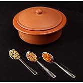 Buy Swadeshi Blessings Exclusive Range Unglazed Clay Handi/Earthen ...