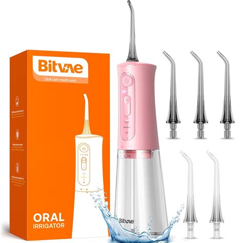 Water Flossers for Teeth , Bitvae Portable 300ML Electric Flosser Pick ...