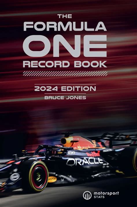 Formula One Record Book 2024 | Bruce Jones | Oxford Bookstore ...