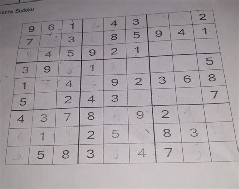 5.-Completa el siguiente Sudoku 9 7 3 1 5 4 6 4 9 3 1 5 1 3 5 9 1 6 4 2 ...