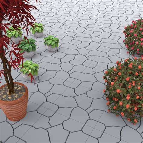 Patio and Deck Tiles– Interlocking Stone Look Outdoor Flooring Pavers ...