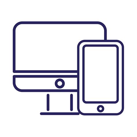 Computer and Phone Icon 的图像结果