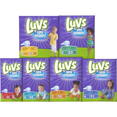 Luvs Diapers Size Guide at James Buckler blog