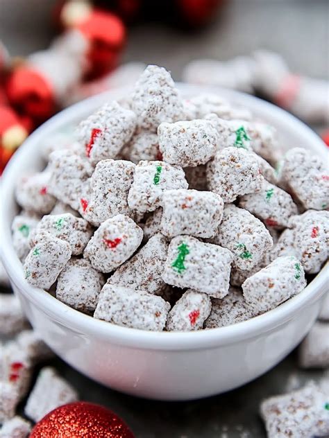 Irresistibly Delicious Christmas Puppy Chow for the Holidays