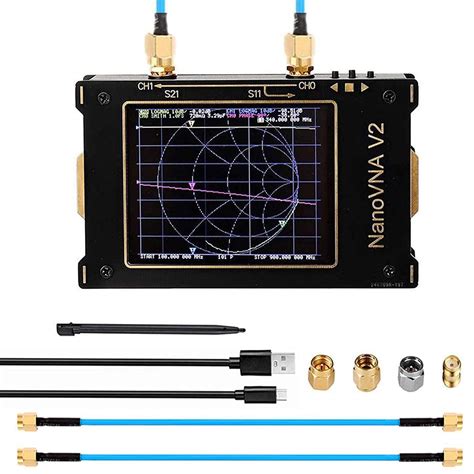 Buy 3G NanoVNA V2 Vector Network Analyzer, NanoVNA V2 3.2Inch Large ...