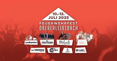 Feuerwehrfest Obererleinsbach 2025, Obererleinsbach 1, 4722 Steegen ...
