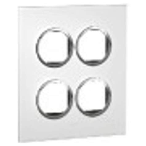 Buy Legrand Arteor Cover Plates With Metal Frame White Online at ...