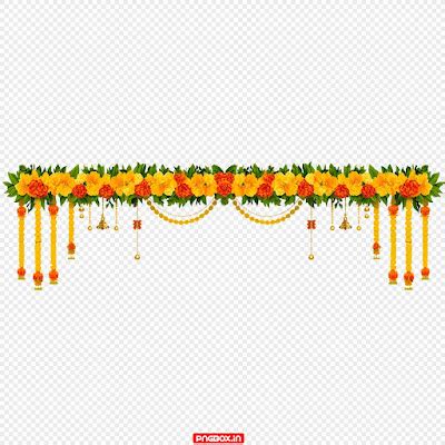 Flower Toran PNG Download | Toran png download | Png Download