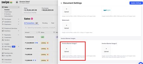 How to add a Banner image for all documents (invoices) on the web ...