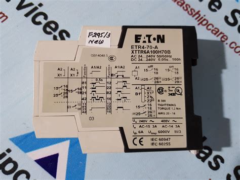 Eaton Moeller ETR4-70-A Electronic Timing Relay – Atlas Shipcare Services