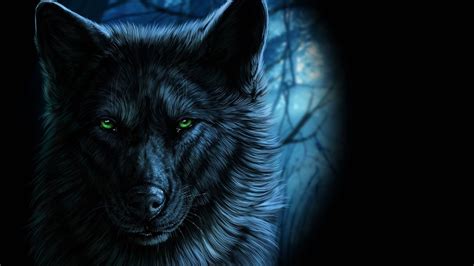 [100+] Black Wolf Wallpapers | Wallpapers.com
