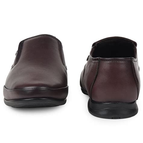 Buy Healers Brown Formal Non Lacing Moccasins For Mens J757-03 By Liberty