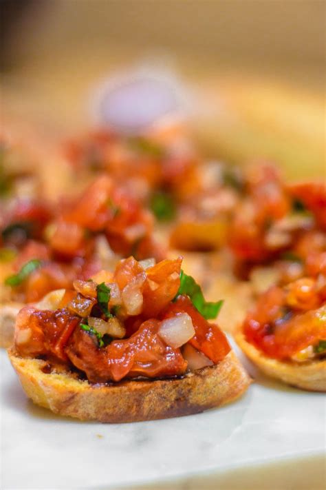 bruschetta recette au four