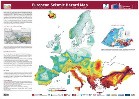 World Maps Library - Complete Resources: Hazard Maps Earthquakes