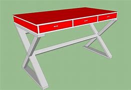 Image result for Study Table Brown and White