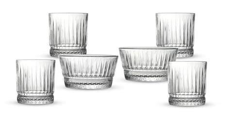 Sanjeev Kapoor Dubai 4 Pcs Whisky Glass + 2 Pcs Bowl - Party Set ...