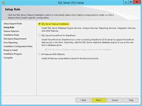 Image result for Installation SQL Server 2012
