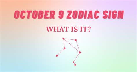 October 9 Zodiac Sign Explained | So Syncd
