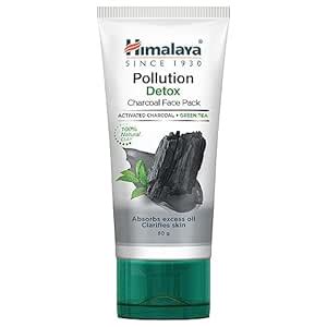 Himalaya Pollution Detox Charcoal Face Pack | 50g : Amazon.in: Beauty