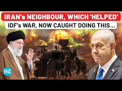 Iran's Neighbour, Which 'Helped' Israel Army In War, Now Caught In New ...