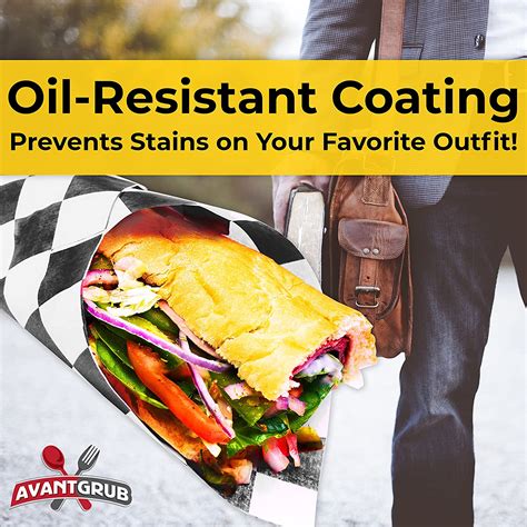 Buy 300 Pack] Retro Deli Sandwich Liner 15x15 Wax Patty Paper Sheets by ...