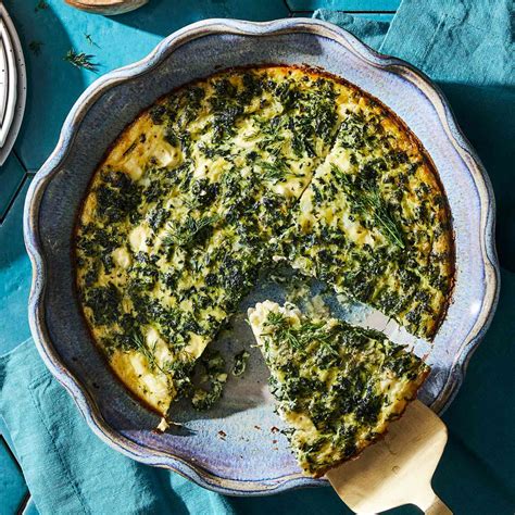 Spinach & Feta Quiche